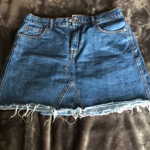 Denim skirt